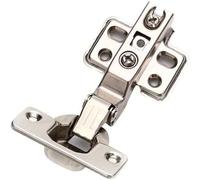 AWWVRLMM Cerniere di Testa, Cerniere for Porte, Chiusure a Scatto, for ad Angolo for armadi da Cucina 3X, ferramenta for Angoli for armadietti in Acciaio Metallico, armadietto