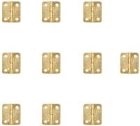 AWWVRLMM Cerniere di Testa, Cerniere for Porte, Chiusure a Scatto, Mini in Metallo for retrò Cerniera con Viti for mobili Hardware Artigianato Fai da Te Strumento essori(Blanc)