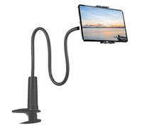 AWXYZ Supporto per tablet a collo d'oca, supporto flessibile per tablet, supporto per tablet Lazy Arm 360 regolabile con staffa a morsetto per iPad Smartphone da 4,7 a 10,1 pollici