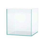 AWXZOM Piccolo Nano Alto Rimless Serbatoio, Piccolo Acquario di Vetro, Piccolo Betta Fish Tank, Piccolo Acquario, Ciotola per Pesci Min, Betta Tank (2 Galloni 19,8 x 19,8 x 19,8 cm)