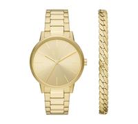 AX ARMANI EXCHANGE Orologio al Quarzo Uomo con Cinturino in Acciaio Inossidabile AX7144SET