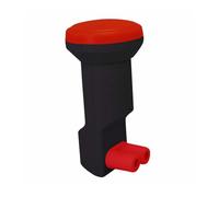 ►AX BLACK BUSTER Premium Twin LNB 0.1 dB 2 Partecipanti HDTV 4K LNC