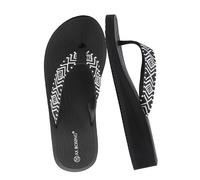 AX BOXING Infradito Donna Zeppa Leggero Ciabatte Wedge Sandali Estive Platform Comodi Pantofole per Mare Spiaggia e Piscina Interno Esterno 36-41 EU
