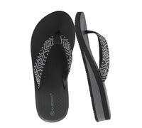 AX BOXING Infradito Donna Zeppa Leggero Ciabatte Wedge Sandali Estive Platform Comodi Pantofole per Mare Spiaggia e Piscina Interno Esterno 36-41 EU