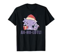 AX-Ho-LOTL! Babbo Natale Axolotl Ho Ho Ho! Meme Maglietta