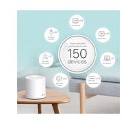 AX3000 Whole Home Mesh Wi-Fi 6 System SPEED: 574 Mbps at 2.4 GHz + 2402 Mbps at 5 GHz