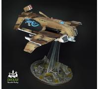 AX39 Sun Shark Bomber TAU t'au warhammer 40K COMMISSIONE dipinto