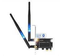 AX5400 Scheda di Rete Wireless WiFi 6E PCIe per PC Fisso Gaming Bluetooth 5.2