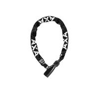 AXA Absolute 8 - 90 - Lucchetto per bicicletta - Accessori bicicletta e-bike - Livello di sicurezza 9 - Maglia in acciaio 8 mm - Lunghezza 90 cm - Custodia in poliestere nero