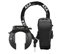 AXA Atlas Large Retractable + ULC 130 catena da infilare + borsa da sella - set di lucchetto - livello di sicurezza 14 - chiave rimovibile