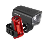 AXA Dwn 50 Lux USB Set di luci per bicicletta - 11 ore di autonomia