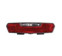 AXA Juno, batteria 50 mm, luce posteriore a batteria, 2 batterie AAA incluse, 500 m visibile, approvazione StVZO