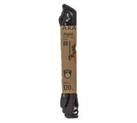 AXA Rigid RCC 120 - Lucchetto a catena con codice - 120 cm - Maglia in acciaio 3,5 mm - Livello di sicurezza 3 - Custodia protettiva - Nero