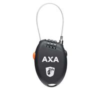 Axa-Basta Blocco cavo Roll – Serratura con codice a 3 cifre – 75 cm – Ultraleggero – Nero