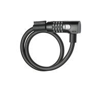 AXA Resolute C12-65 - Lucchetto con codice - Lunghezza 65 cm - Livello di sicurezza 5 - Supporto incluso - Nero