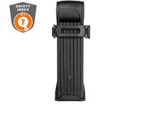 AXA Fold Lite 80 - Lucchetto pieghevole per bicicletta - Lunghezza 80 cm - Livello di sicurezza 7 - Lucchetto per bicicletta leggero - Con 2 chiavi - Supporto incluso
