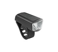 AXA Luce per bicicletta Dwn Front 30 Lux - Ricaricabile USB - 11 ore di durata - Indicatore batteria - Omologazione StVZO