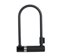 AXA Newton 230 - Serratura a leva, lunghezza 23 cm, diametro staffa 14 mm, livello di sicurezza 8, supporto incluso