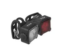 AXA Niteline 44 Kit Luci Anteriore e Posteriore a LED (Batterie CR2032 Incluse)