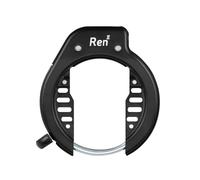 AXA Ren 2 Lucchetto Retractable - Livello di sicurezza 5 - Apertura extra larga 61 mm - Chiave rimovibile - Nero