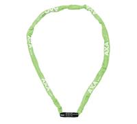 AXA Rigid RCC 120 - Lucchetto a catena con codice - 120 cm - Maglia in acciaio 3,5 mm - Livello di sicurezza 3 - Custodia protettiva - Verde
