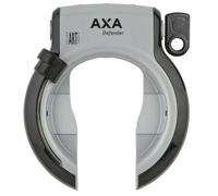 AXA Serratura a telaio Defender - Livello di sicurezza 12 - Larghezza apertura 51 mm - Catena compatibile - Chiave non sfoderabile - Argento