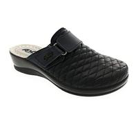 AXA SHOES Ciabatta Sanitaria Professional Made in Italy con Sottopiede in Pelle - sanità - ristorazione - Colore Blu - Numero 38
