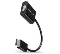 Axagon RVD-VGN cavo e adattatore video 0,15 m DisplayPort VGA (D-Sub) Nero