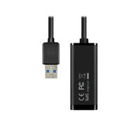 AXAGON ADE-SR Cablato USB Ethernet 1000 Mbit/s Nero 3.0 Gigabit Ethernet 15 cm