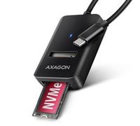 AXAGON ADM2-cm M.2-Adapter USB-C 3.2 Gen2 NVMe SATA SSD M.2 Card (PCIe NVMe &