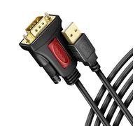 AXG ADS-1PSN - Convertitore USB 2.0, da USB-A a RS-232, Prolific, 1,5 m.