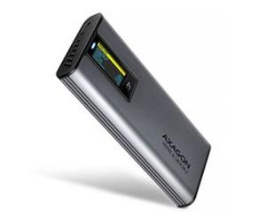 AXAGON AXG EEM2-SD2 Ext M.2/SATA Gehäuse con Display Alloggiamento USB Typ C