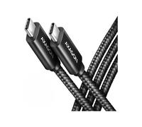 AXAGON BUCM2-CM25AB Ladekabel USB-C zu 2.0 PD 240 W 5 A ALU black 2.5 Cavo