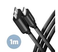 Axagon BUMM3-CM10AB cavo USB USB 3.2 Gen 1 (3.1 Gen 1) 1 m Micro-USB B USB C Nero