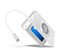 AXAGON - Case esterno USB 2.0 per disco rigido SATA I/II/III da 2,5", SSD, HDD