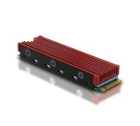 AXAGON CLR-M2 Dissipatore di calore/Radiatore Nero Rosso cooler for M.2 SSD