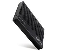 Axagon EE25-GTR USB-C 3.2 Gen 2 - SATA 6G 2.5\" externes Festplattengehäuse geriffelt Box esterno HDD/SSD Nero 2.5
