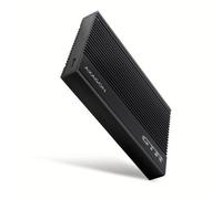 Axagon EE25-GTR USB-C 3.2 Gen 2 - SATA 6G 2.5\" externes Festplattengehäuse geriffelt Box esterno HDD/SSD Nero 2.5
