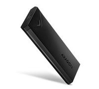 AXAGON EEM2-UB2 kišen USB-C 10 Gbps M.2 NVMe SSD ARROW džut juoda