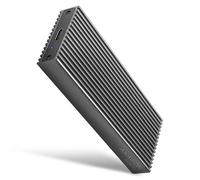 Axagon EEM2-XR custodia per unità di archiviazione Cover Metallo Argento NEW