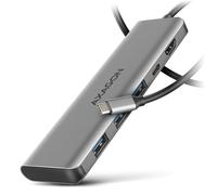 AXAGON HMC-5H USB-C 3.2 Gen 1 hub 3x USB-A 4K HDMI PD 100W Silber