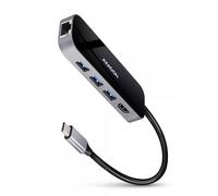 AXAGON HMC-6GL USB-Hub, 3x USB-3.0, 1x RJ-45, 1x HDMI