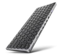Axagon HMC-KB-GE replicatore di porte e docking station per laptop Cablato USB 3.2 Gen 1 (3.1 Gen 1) Type-C Grigio