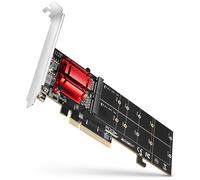 AXAGON PCEM2-ND PCIe Adapter per zwei M.2 SSDs Controllore m.2 NVMe PCI-Express