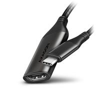 AXG RVC-HI2M - Adattatore USB-C > HDMI 2.0a, 4K 60 Hz, HDR10, 25 cm