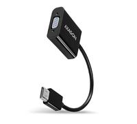 Axagon Adattatore HDMI-VGA RVH-VGAN Full HD con uscita audio 0,15 m HDMI A Maschio-VGA Femmina Nero