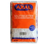 Axal Pastiglie di Sale per addolcitori d'Acqua 1,5x2,5 cm (25 kg)