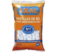 Axal - Pastiglie di sale per ammorbidente, acqua n. 1 delle vendite, 25 kg (Confezione da 2)