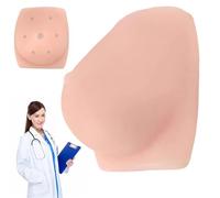 Axazcs Modello Didattico per Noduli al Seno, Strumento Didattico per Biopsia con Ago Guidata da Ultrasuoni, con Masse di Diverse Dimensioni, Materiale in Silicone Morbido, per Facoltà di Medicina