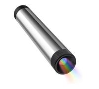 Axazcs Spettroscopio di diffrazione, spettroscopio Prisma a Spettro Completo Portatile, Pietra preziosa a identificazione Rapida, oculare da 8 mm, per antiquariato, gioiellieri, fiere